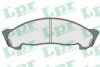 LPR 05P1750 Brake Pad Set, disc brake
